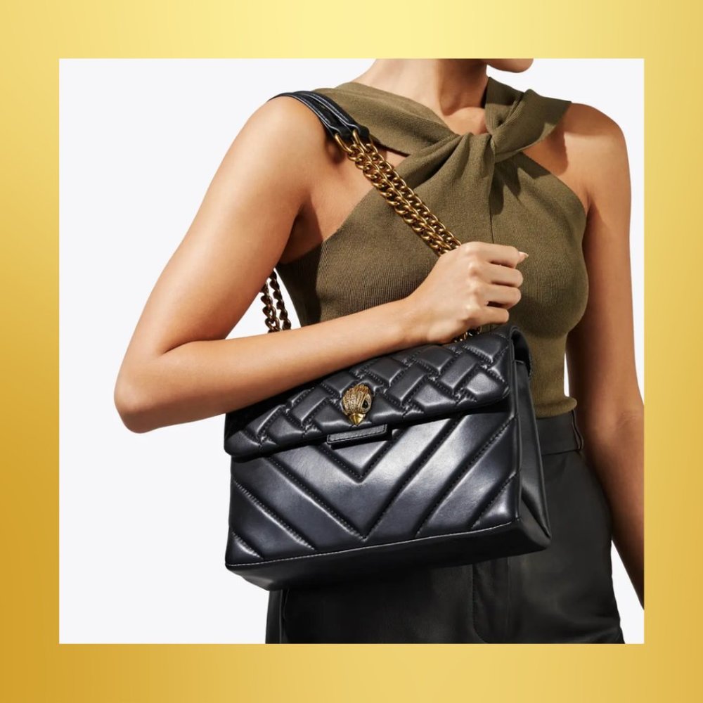 Kurt Geiger Leather Kensington Handbag